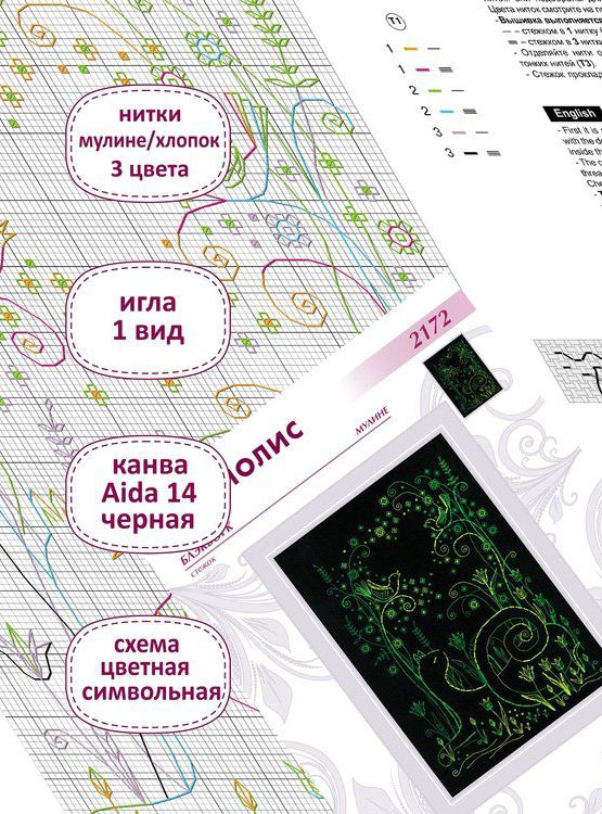 Набор для вышивания «Кошки. Мелодия весны» — картинка 3