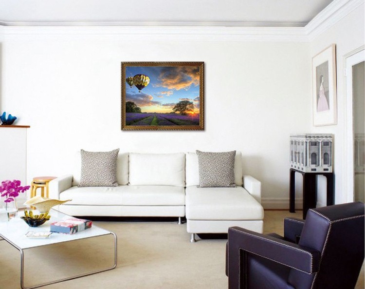 Алмазная вышивка «Полет на воздушном шаре» — картинка 2