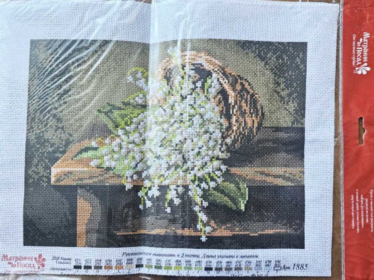 Рисунок на канве «Благоухание весны» — картинка 2