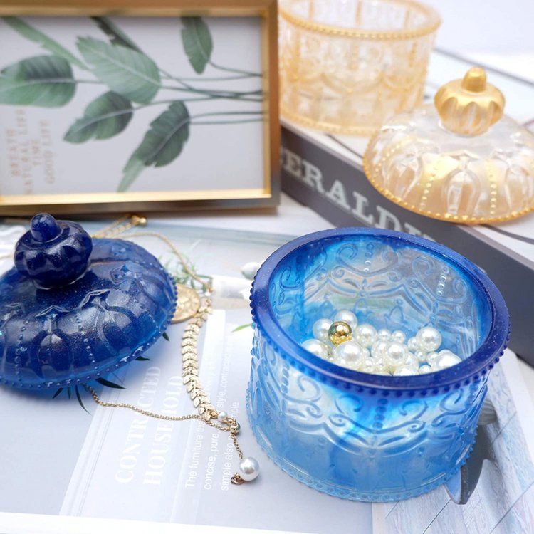 Силиконовый молд - Шкатулка №2, 11x10 см — картинка 9