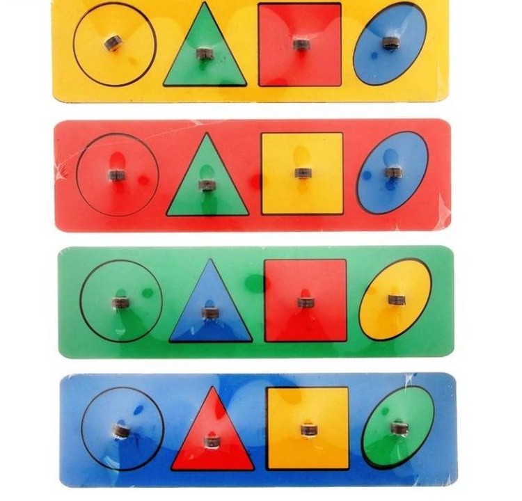 Рамки-вкладыши «Геометрические фигуры» — картинка 2