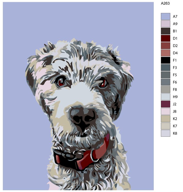 Картина по номерам «Тайджер» — картинка 2