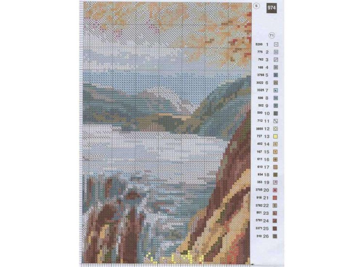 Набор для вышивания «Водопад» — картинка 3