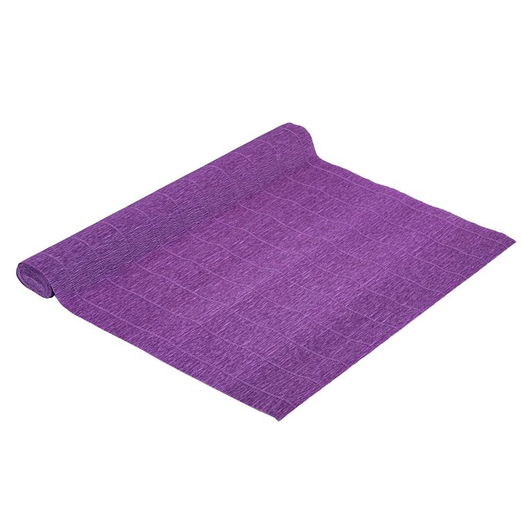 Бумага гофрированная Fiore 180 г/м2, фиолетовая (593), 50х250 см, Brauberg — картинка 2