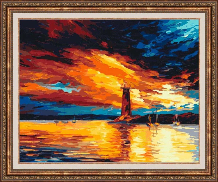 Картина по номерам «Маяк» — картинка 2