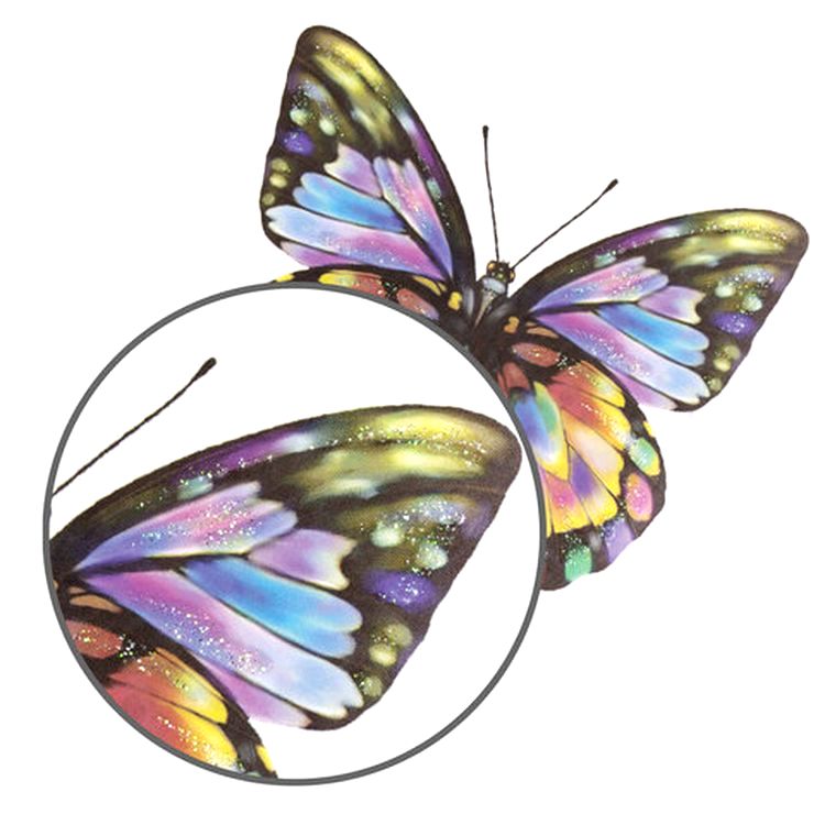 Украшение для окон и стекла «Бабочки 4» — картинка 4