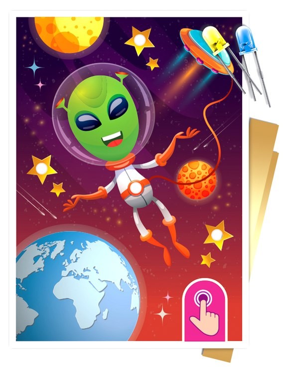 Набор для опытов «Звездная история» (Инопланетянин) — картинка 4