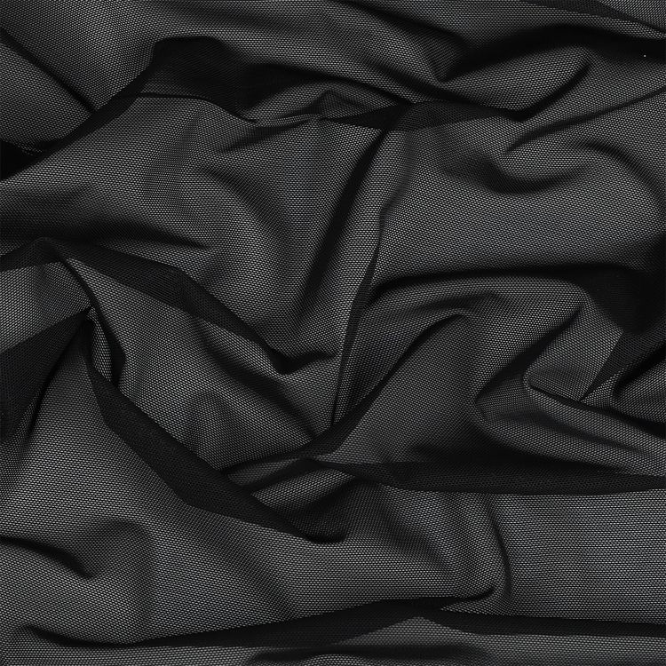 Сетка эластичная утягивающая, 1 м х 160 см, 140 г/м², цвет: черный, KRUZHEVO — картинка 4