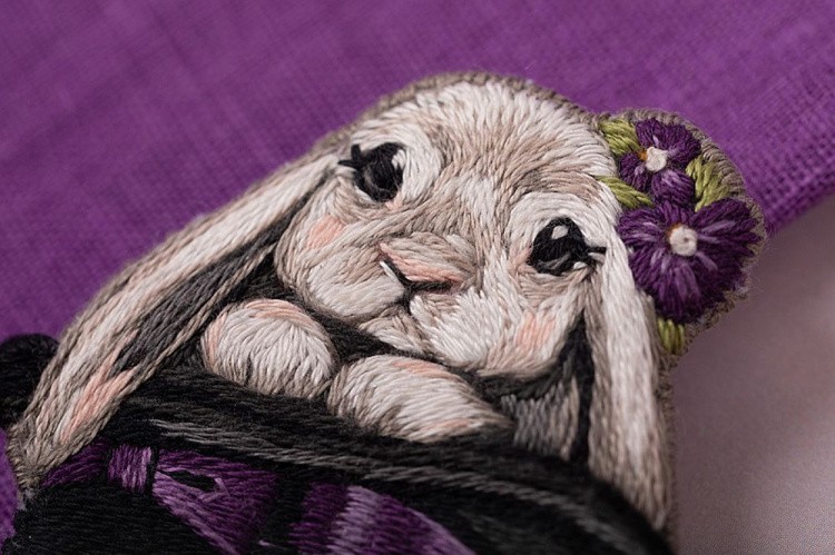 Набор для вышивания «Брошь. Малыш-фокусник» — картинка 3