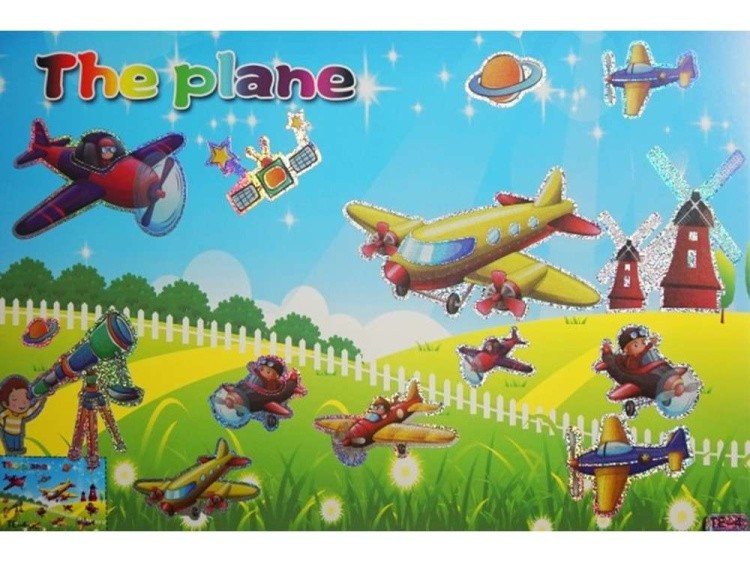 Мозаика из стикеров «Космическое путешествие» — картинка 3