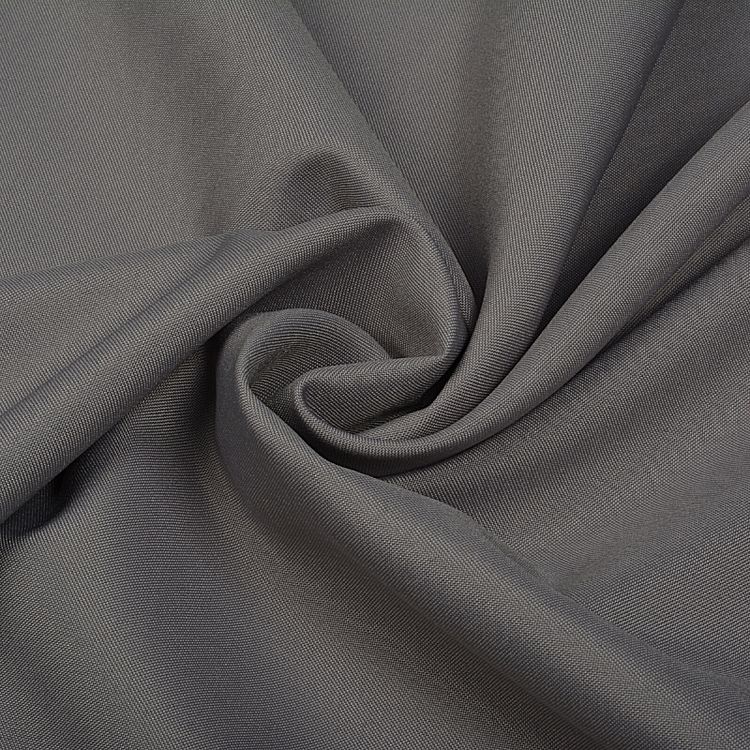 Ткань габардин, нарезка, 10 м, ширина 150 см, 150 г/м2, цвет: светло-серый, TBY
