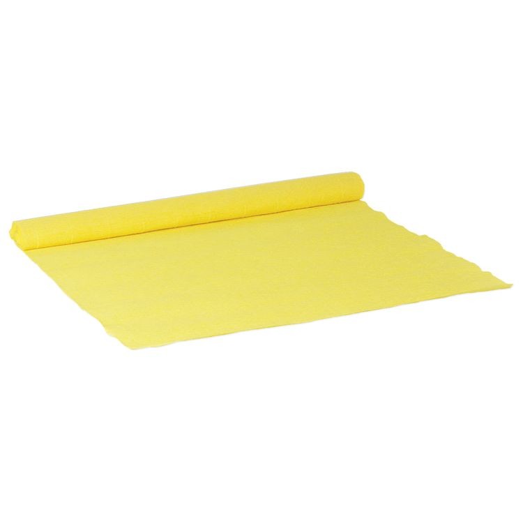 Бумага гофрированная (креповая), 110 г/м2, желтая, 50х250 см, ОСТРОВ СОКРОВИЩ — картинка 2