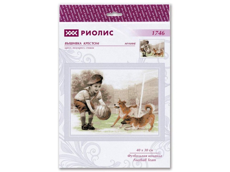 Набор для вышивания «Футбольная команда» — картинка 5