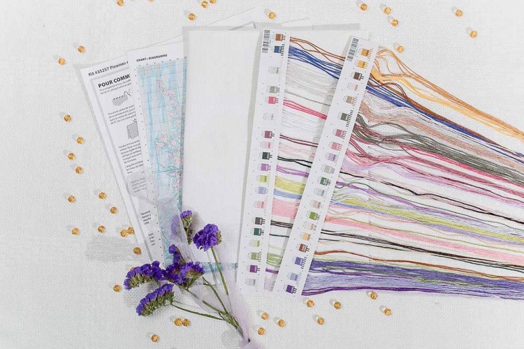 Набор для вышивания «Цветы на столе» — картинка 2