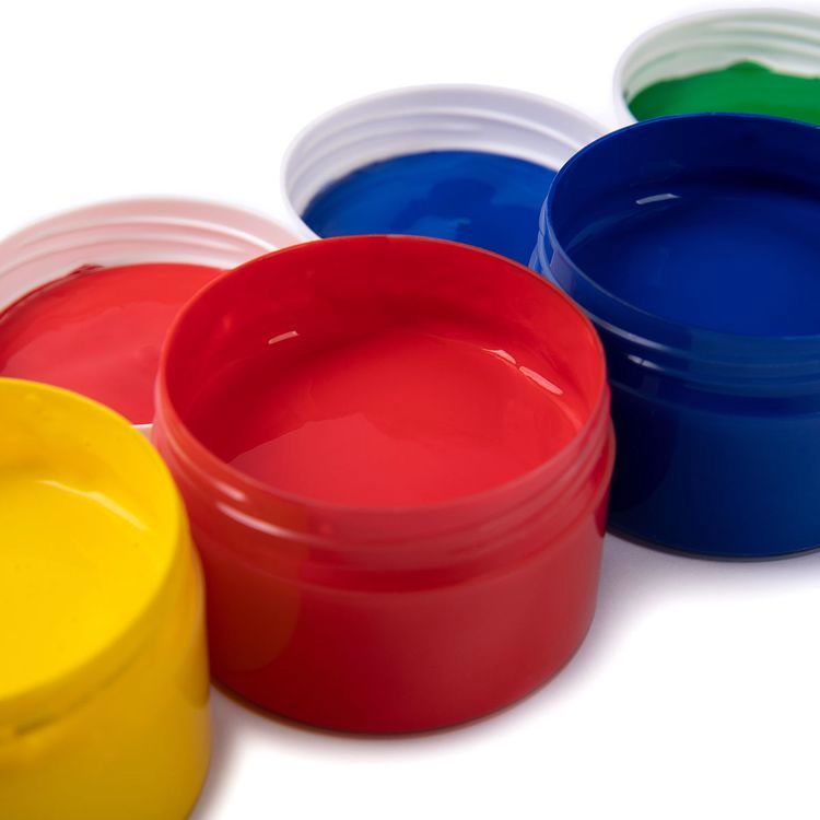 Краски пальчиковые «Расти», 4 цв. по 60 г, Лео — картинка 3