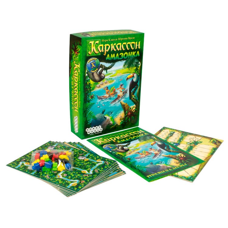 Настольная игра: Каркассон. Амазонка — картинка 2