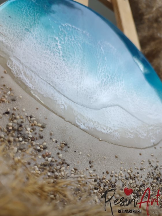 Галечный пляж - Набор для рисования эпоксидной смолой (Море) — картинка 9