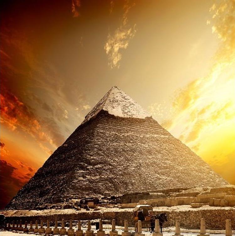 Алмазная вышивка «Пирамида»