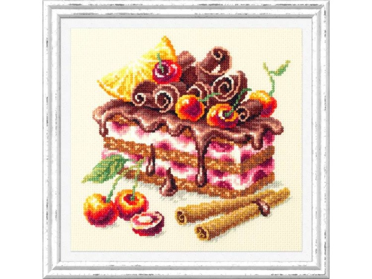 Набор для вышивания «Вишневый торт» — картинка 2