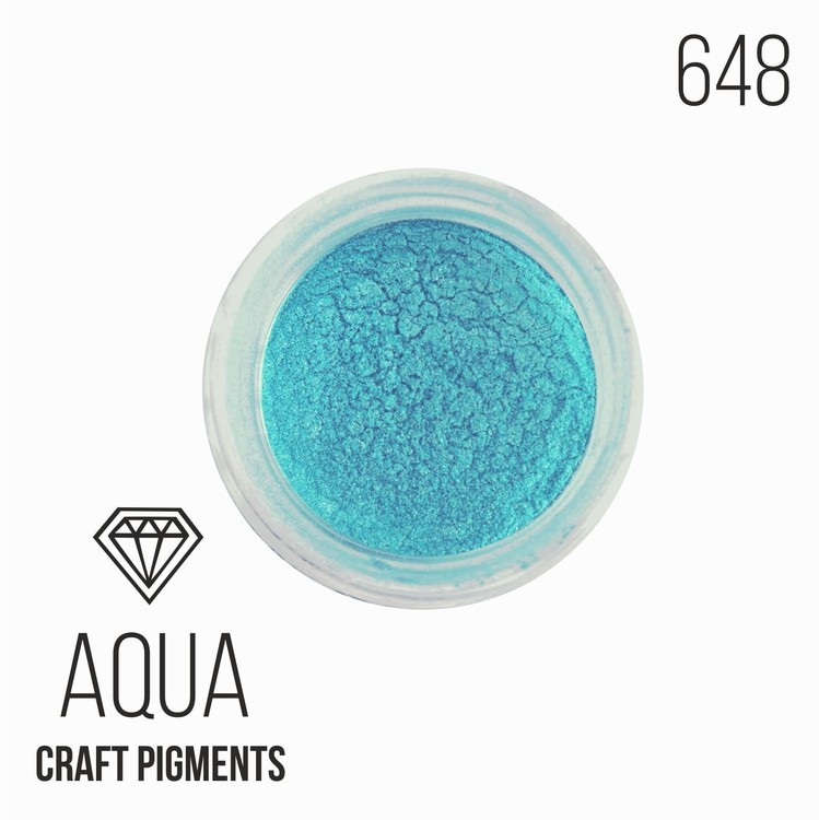 Пигмент минеральный водная гладь (Aqua) 25 мл, CraftPigments
