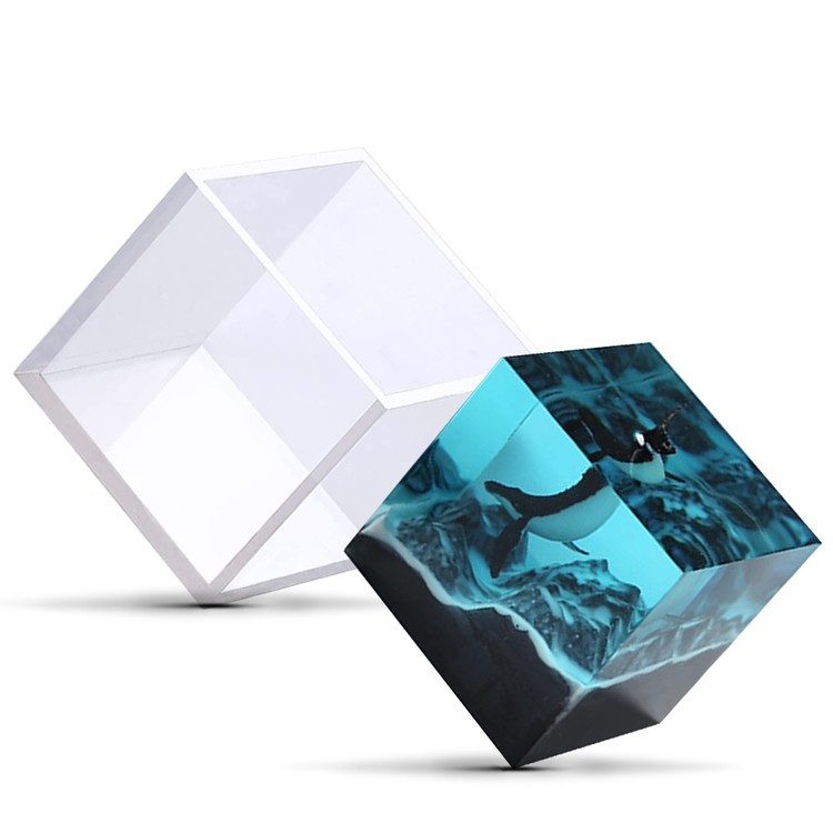 Силиконовый молд - Куб, 7x7см