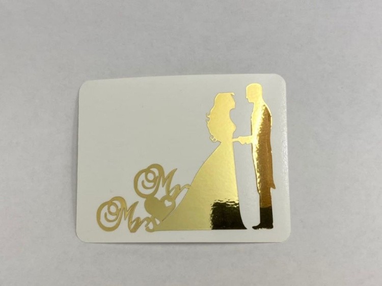 №29 Наклейка (золотые ) Sticker, Art Blong — картинка 2