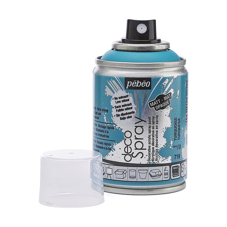 Краска на водной основе decoSpray, 093719 Бирюзовый — картинка 2