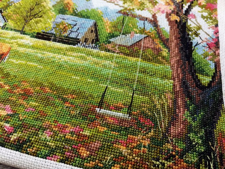 Набор для вышивания «Под кленом» — картинка 3