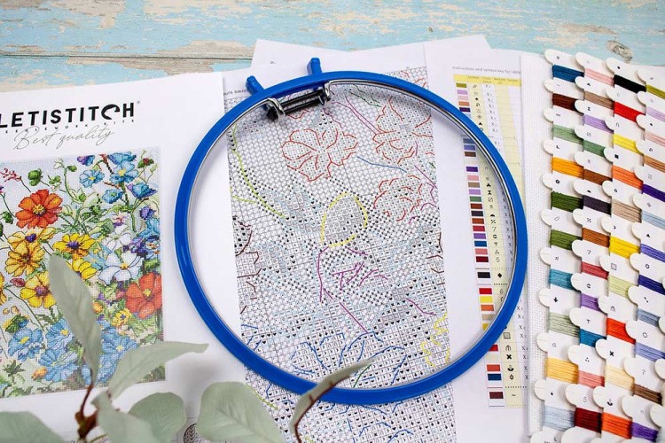 Набор для вышивания «Wildflowers (Полевые цветы)» — картинка 4