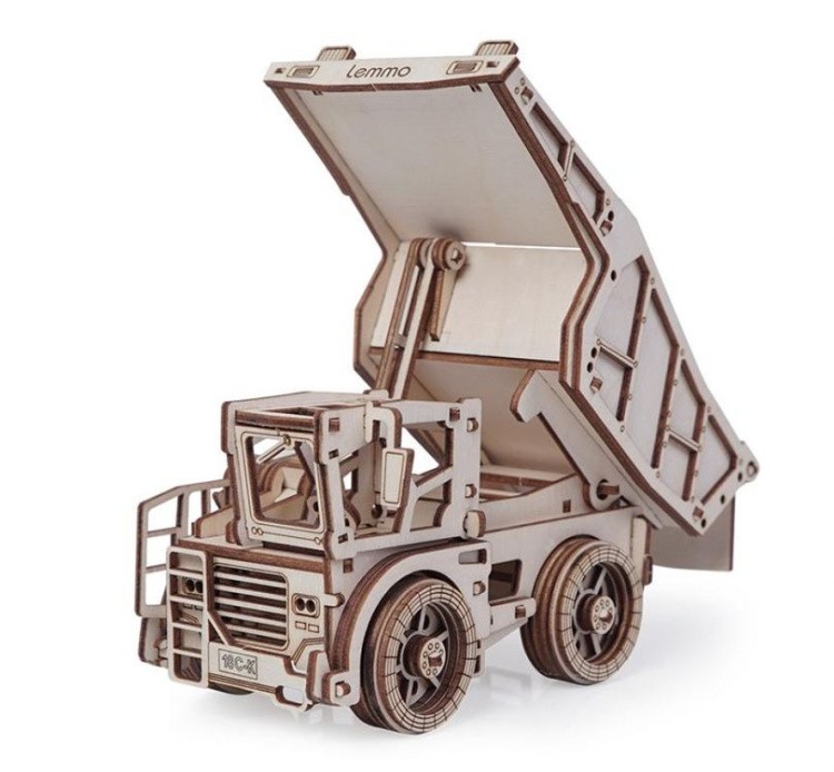 Конструктор из дерева «Самосвал Рекс», Lemmo — картинка 4