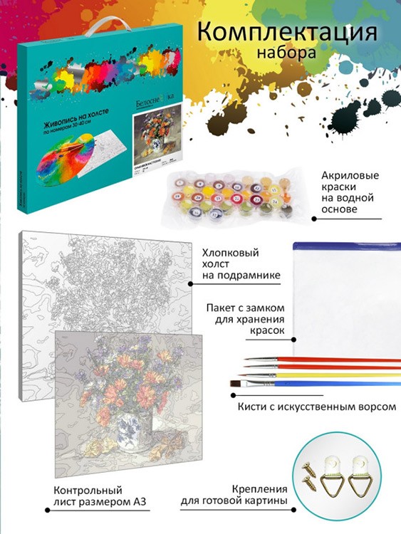 Картина по номерам «Оранжевое настроение» — картинка 4