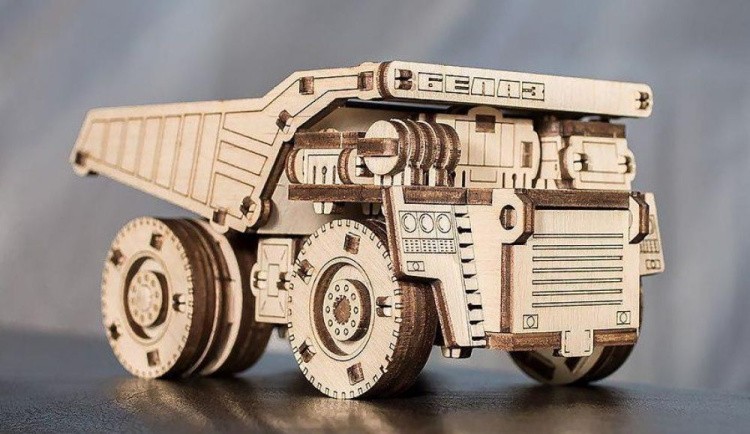 Конструктор из дерева «BELAZ MINI», Eco Wood Art — картинка 4