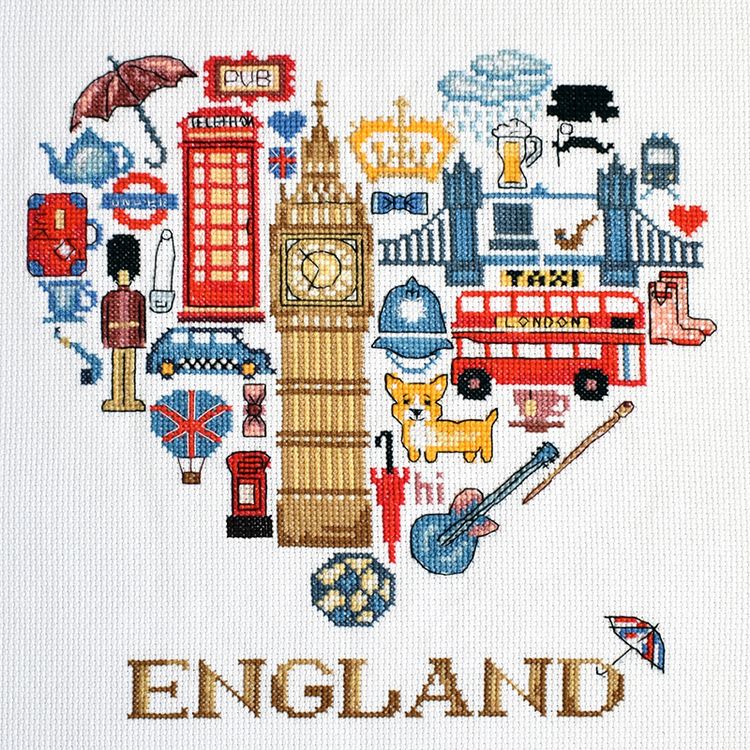 Набор для вышивания «Англия»
