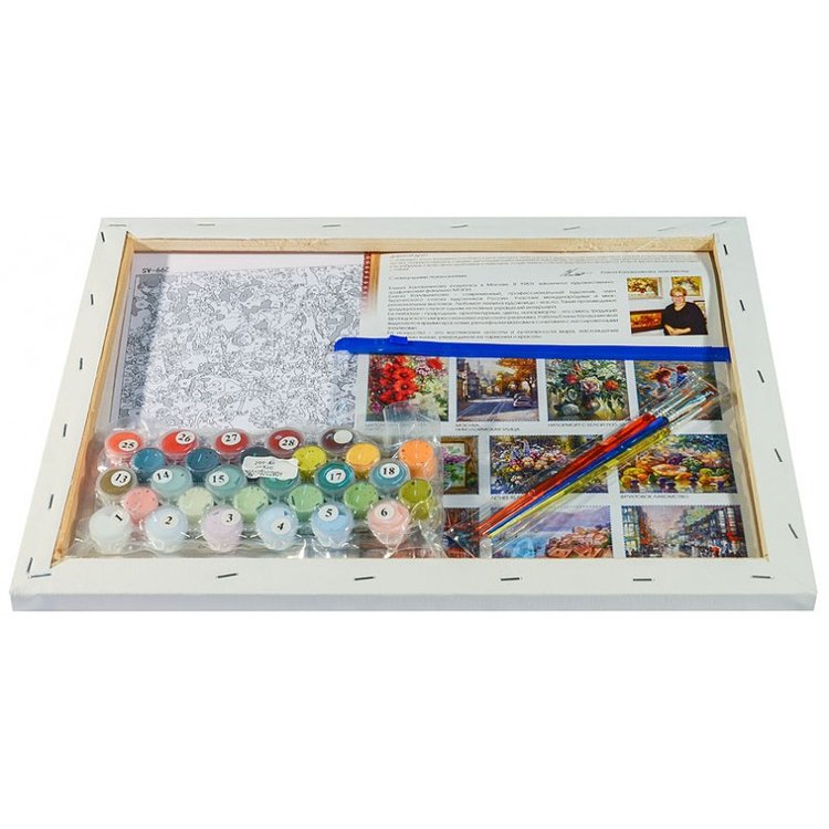 Картина по номерам «Весна в Провансе» — картинка 3