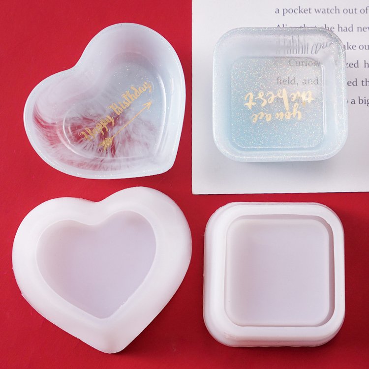 Силиконовый молд - Креманка прямоугольник, 6,5x6,5см 1 шт. — картинка 4