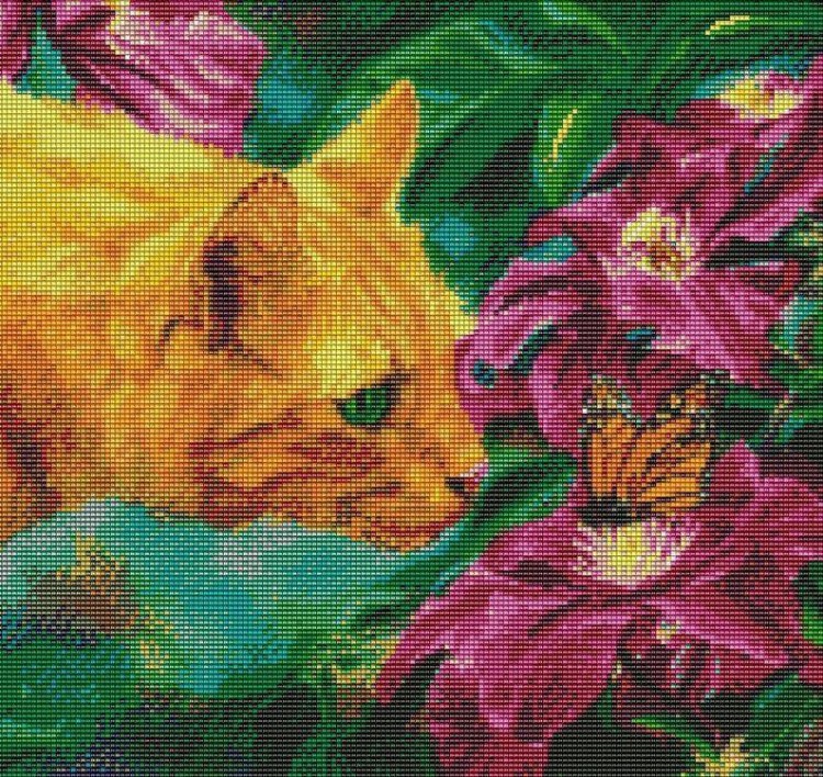 Алмазная вышивка «Гостья» — картинка 2