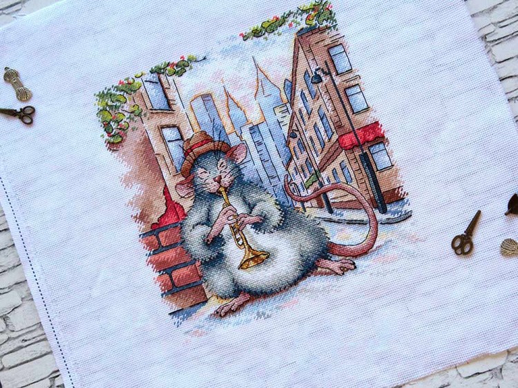 Набор для вышивания «Уличный джаз» — картинка 4