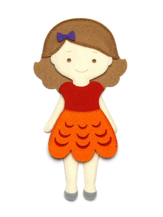 Игровой набор «Одень куклу. Маленькая модница» — картинка 9