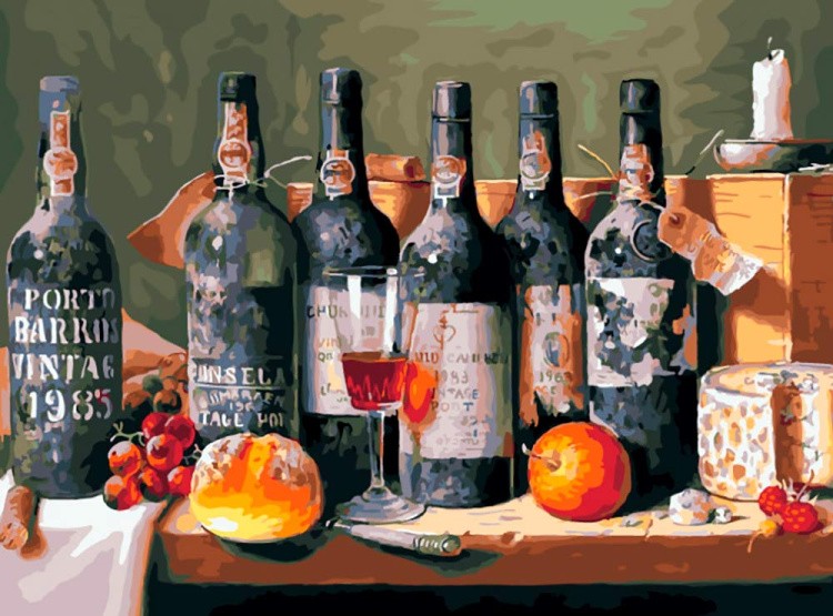 Картина по номерам «Европейская классификация вин»
