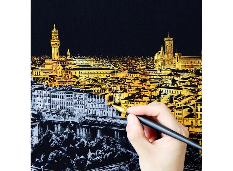 Скретч-картина «Флоренция» — картинка 2