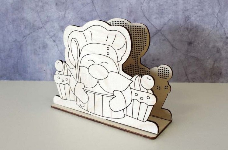 Набор для вышивания «Салфетница Гном» — картинка 2