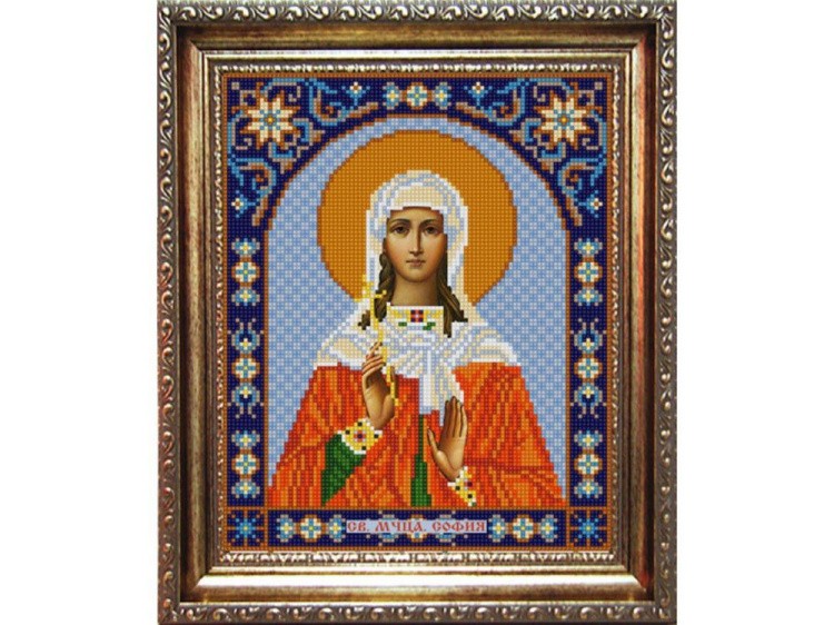 Рисунок на ткани «Св.София»