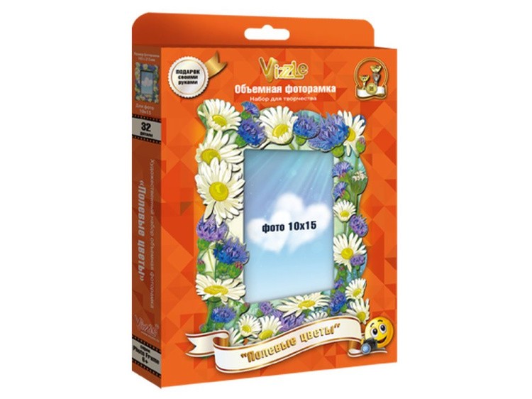 Объемная фоторамка «Полевые цветы» — картинка 6