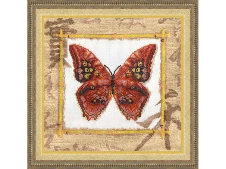 Набор вышивки бисером «Морфо амфитрион» — картинка 2