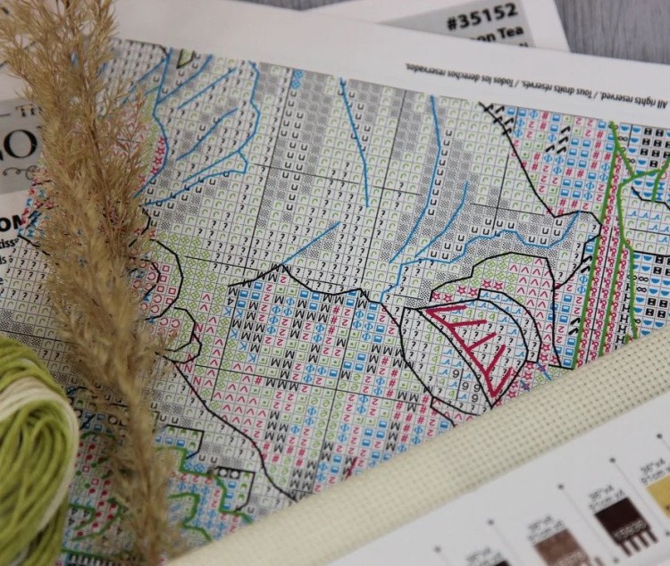 Набор для вышивания «Полуденный чай» — картинка 3