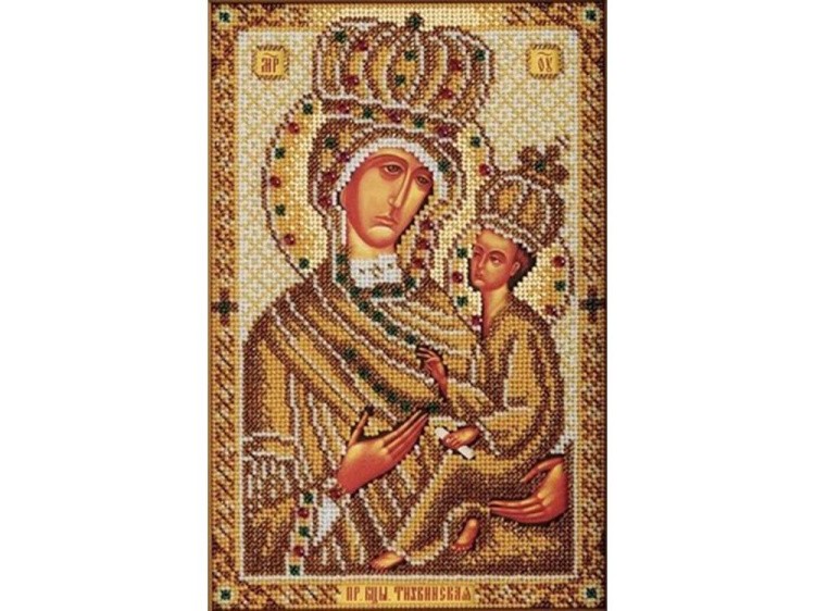 Набор вышивки бисером «Богородица Тихвинская»