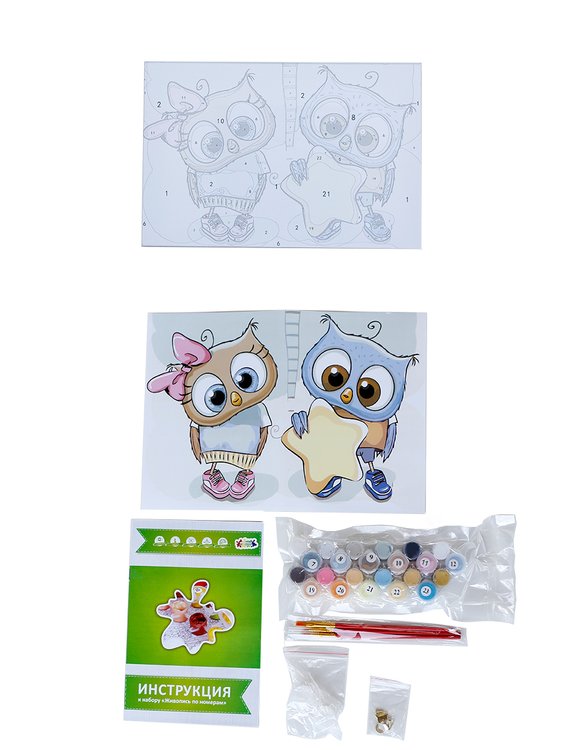 Картина по номерам «Звёздочка в подарок» — картинка 2