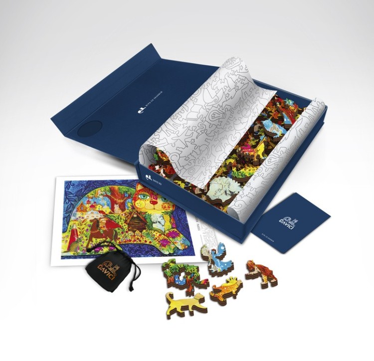 Деревянные пазлы DAVICI «Сказки Пушкина» — картинка 12