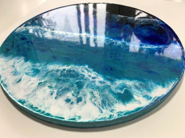 Набор для рисования эпоксидной смолой Морская волна, Lara-Art — картинка 2