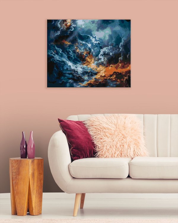 Картина по номерам «Мистические фантастические облака» — картинка 3